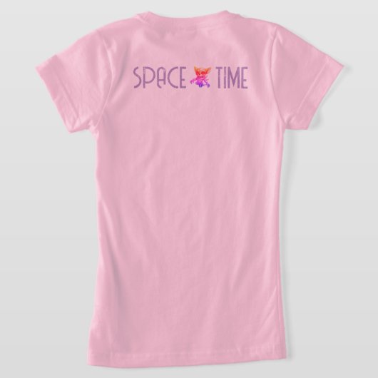 アクアキュート Tシャツ (レイダウン裏面)