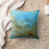 アクアギアスチームパンクピロー クッション (ブランケット)