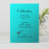 アクアギターパーティー 招待状 (スタンド正面)