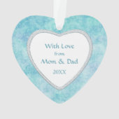 アクアギムナストオンティール(緑がかった色)パターン オーナメント (裏面)