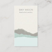 アクアクアクラフトマウンテンウェーブ空白のジュエリーディスプレイ 名刺 (正面)