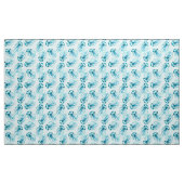 アクアクラゲ水彩パターン ファブリック (ヤード)