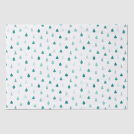 アクアクリスマスツリーティッシュペーパー 薄葉紙