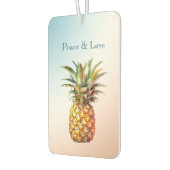 アクアクリームハッピートロピカルパイナップル カーエアーフレッシュナー (左)