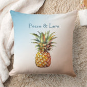 アクアクリームハッピートロピカルパイナップル クッション