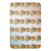 アクアクリームハッピートロピカルパイナップル バスマット (正面縦)