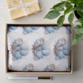 アクアクリームビーチシェル ブライダルシャワー 薄葉紙 (ギフト)