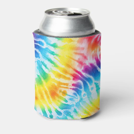 アクアクールレッドブルーイエローオレンジ絞り染め 缶クーラー (缶裏面)