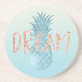 アクアグガーリーラムトロピカルパイナップルピンクドリーム コースター (正面)