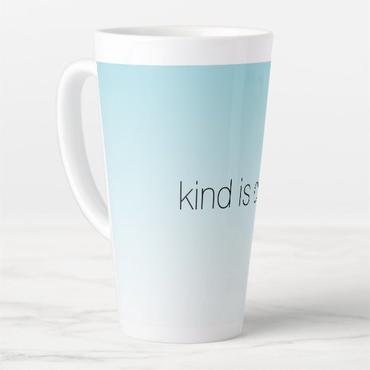 アクアグラデーションの種類クール カフェラテマグ (左アングル)