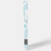 アクアグラデーションジグザグシェブロンパターン Case-Mate iPhoneケース (裏面 / 左)