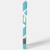 アクアグラデーションジグザグシェブロンパターン Case-Mate iPhoneケース (裏面 / 右)