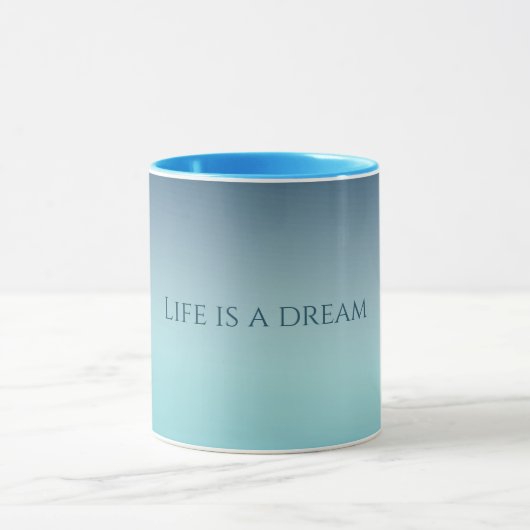 アクアグラデーションブルー マグカップ (中央)