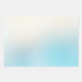 アクアグラデーション金ゴールドパイナップル ラッピングペーパーシート (正面2)