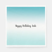 アクアグラデーション スタンダードランチョンナプキン (正面)