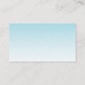 アクアグラデーション 名刺 (裏面)