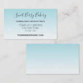 アクアグラデーション 名刺 (正面/裏面)