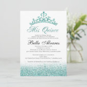 アクアグリッターキンセアニラ招待状ミクリン 招待状 (スタンド正面)