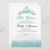 アクアグリッターキンセアニラ招待状ミクリン 招待状 (正面/裏面)