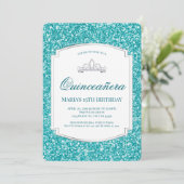 アクアグリッターキンセアニラ招待状 招待状 (スタンド正面)