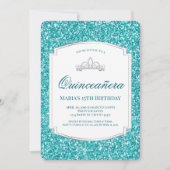 アクアグリッターキンセアニラ招待状 招待状 (正面)