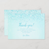 アクアグリッター、グラムサンキューカード サンキューカード (正面/裏面)