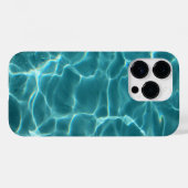 アクアグリーンのプールの写真 Case-Mate iPhoneケース (裏面 (横))