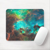 アクアグリーンの星団 天体 マウスパッド (マウス)