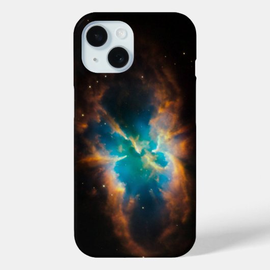 アクアグリーンの輝く星雲の写真 Case-Mate iPhoneケース (裏面)