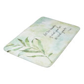 アクアグリーンウォーター離れカラー引用文 バスマット (アングル)