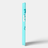 アクアグリーン蝶のipad caseという女の子 Case-Mate iPhoneケース (裏面 / 右)