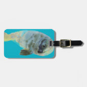 アクアグリーン ラゲッジタグ (正面横)