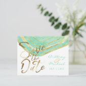 アクアゲート水彩 | 日付ポストカードの保存 案内ポストカード (スタンド正面)