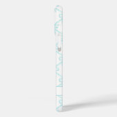 アクアコケットウォーターカラーのリボン Case-Mate iPhoneケース (裏面 / 左)