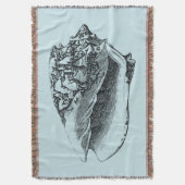 アクアコンチシェル スローブランケット (正面縦)