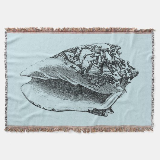 アクアコンチシェル スローブランケット (正面)
