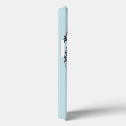 アクアコンチシェル Case-Mate iPhoneケース (裏面 / 右)