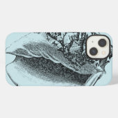 アクアコンチシェル iPhoneケース (裏面横)