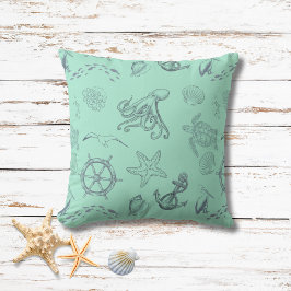 アクアコースタルシーライフ クッション