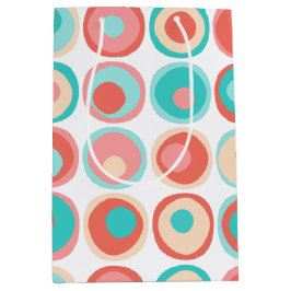 アクアコーラルサークル ミディアムペーパーバッグ