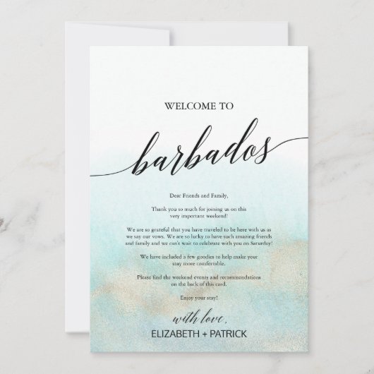 アクアゴールドビーチバーベードスウェルカム＆アイトゥリナリー (正面)