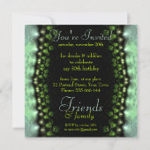 アクアサテンレース誕生日+全イベントパーティーインビタット 招待状 (裏面)