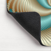 アクアサテン – フラクタル マウスパッド (コーナー)