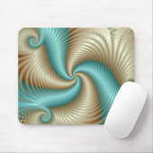 アクアサテン – フラクタル マウスパッド (マウス)