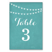 アクアサマーストリングラ結婚イトのテーブル番号 テーブルナンバー (裏面)