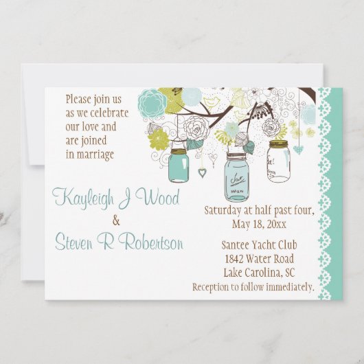 アクアサマーズドリーム結婚ズ 招待状 (正面)