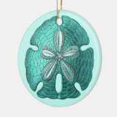 アクアサンドドルオーナメント セラミックオーナメント (左)