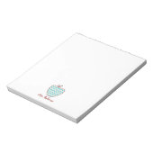 アクアシェブロンアップル先生 ノートパッド (回転)