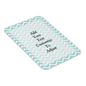 アクアシェブロン模様 マグネット (右側)