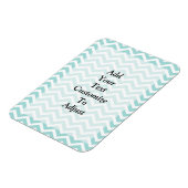 アクアシェブロン模様 マグネット (左側)